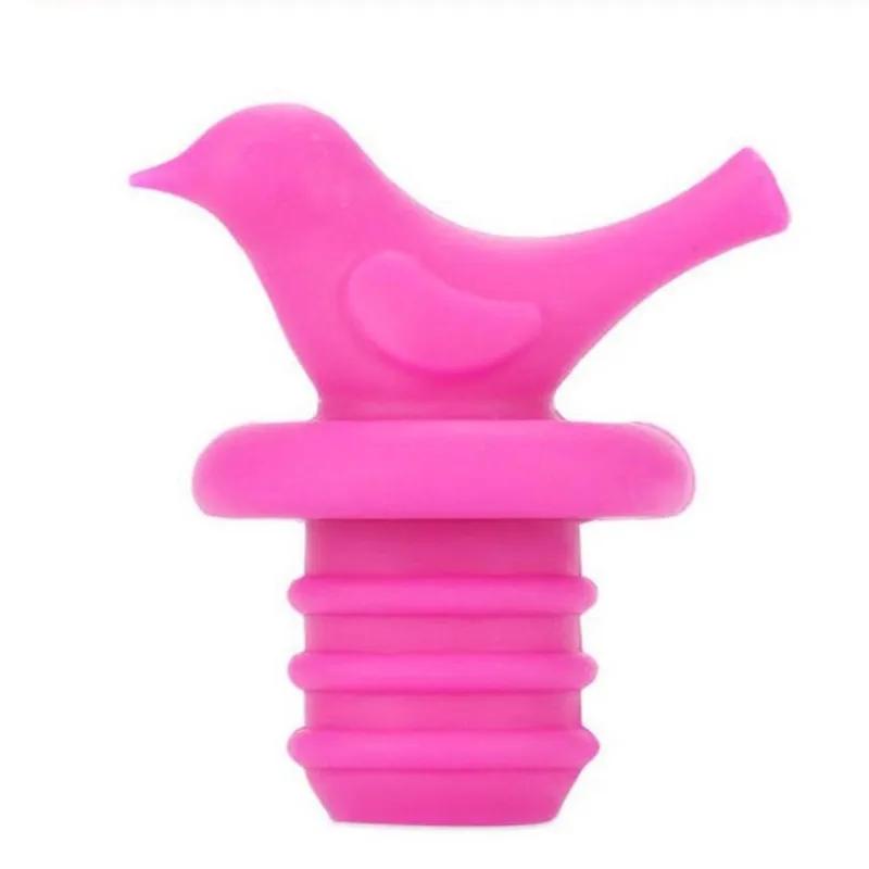 1Pc Silicone Bottle Stopper Wine Storage Twist Cap Plug Reusable Vacuum Sealed Bottle Cap Champagne Stopper Wine Gifts Bar Tools