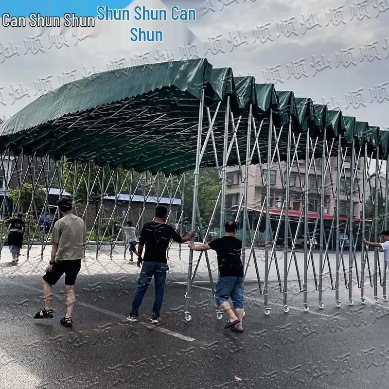 Retractable Camouflage Mobile Car Tent