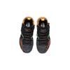 LiNing Flash 6 Shock Absorption Anti-Slip Durable Mid-Top Basketball Shoes Kids Basketball Shoes Black Orange YKBR024-1
