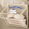 Waterproof Clothes Change Bag Transparent Waterproof Shelf Folding Storage Bag  Bathroom