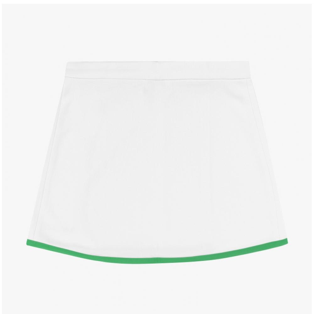 Sporty   Rich Sk009S408Sw Serif  Serif  Logo Wrap Women S Skirt