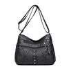 Elegante Retro Leder Crossbody Wickeltasche - Leicht, Stilvolles Europäisches & Amerikanisches Design