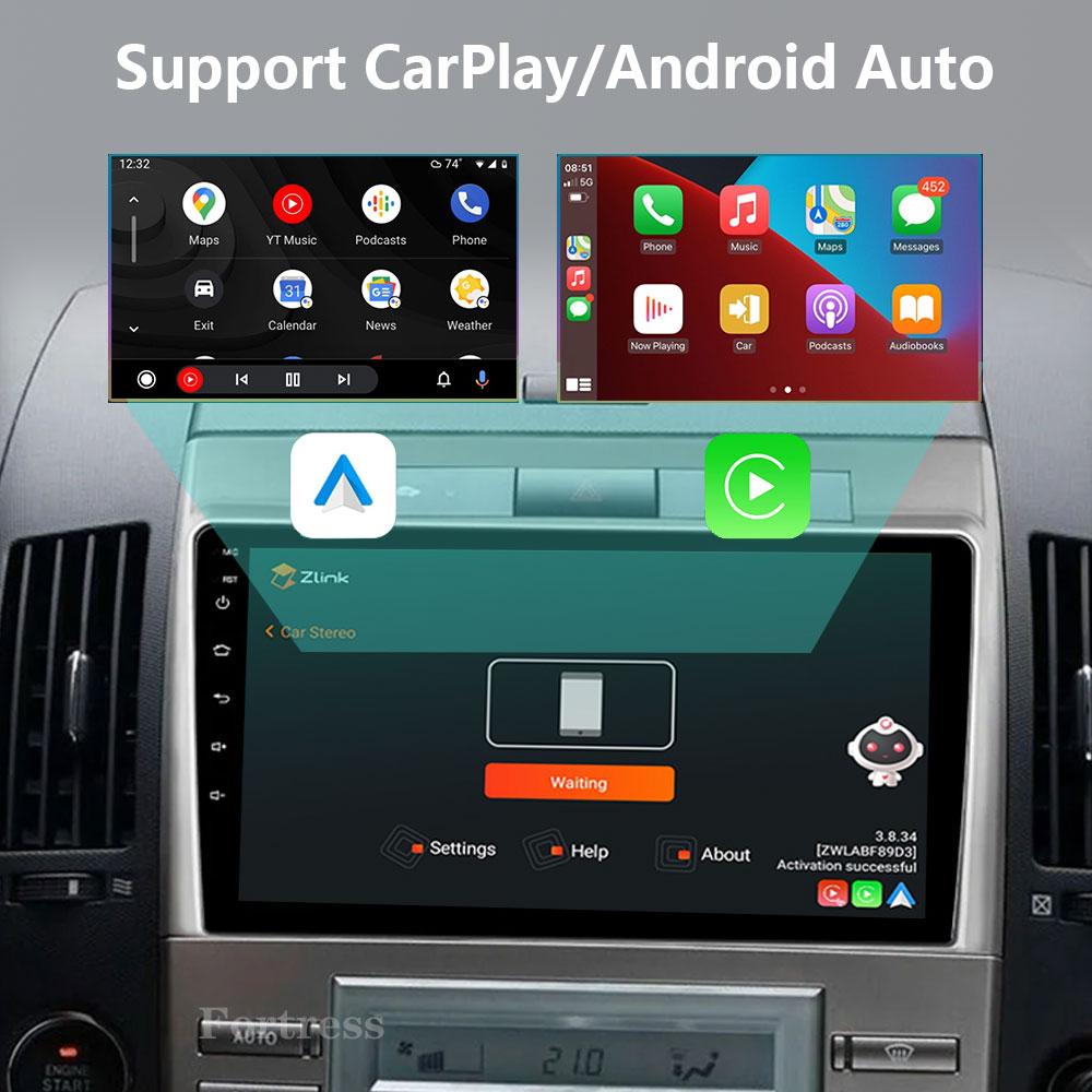 2Din Android Car Stereo Radio Multimedia Video Player For Toyota Corolla Verso AR10 2004-2009 Navigation GPS 2 Din Carplay