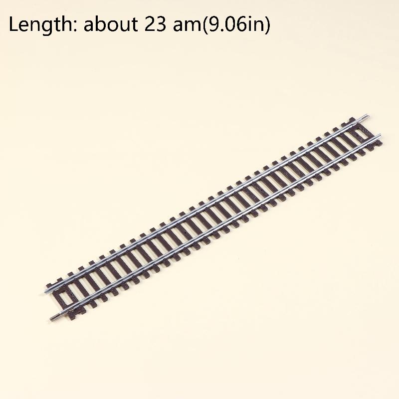 

Ho Scale 1/87 Model Train Track Ho Gauge Railroad Track Straight Curved Switch Track For Diorama Sand Table Diy Scenery Layout A1 Stright