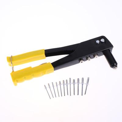 Set de Pistola Remachadora de Alta Resistencia de 380 Piezas Remachadora Manual Alicates Remachadores Ciegos Pistola Remaches DIY Tuercas Herramientas Automotrices Para Bricolaje en Casa