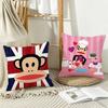 LOVELY T Tpaulsfranks Pillow Case Pattern Printed Pillowcase For Living Room Sofa Cushion Cover