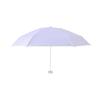 Francfranc Tiny Folding Umbrella Suitable for both sunny and rainy (46cm, Lavender) - days.