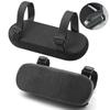 2pcs Office Chair Armrest Cushions - Ergonomic Elbow Pillows with Breathable Perforated Design, Adjustable Straps & Soft Padding