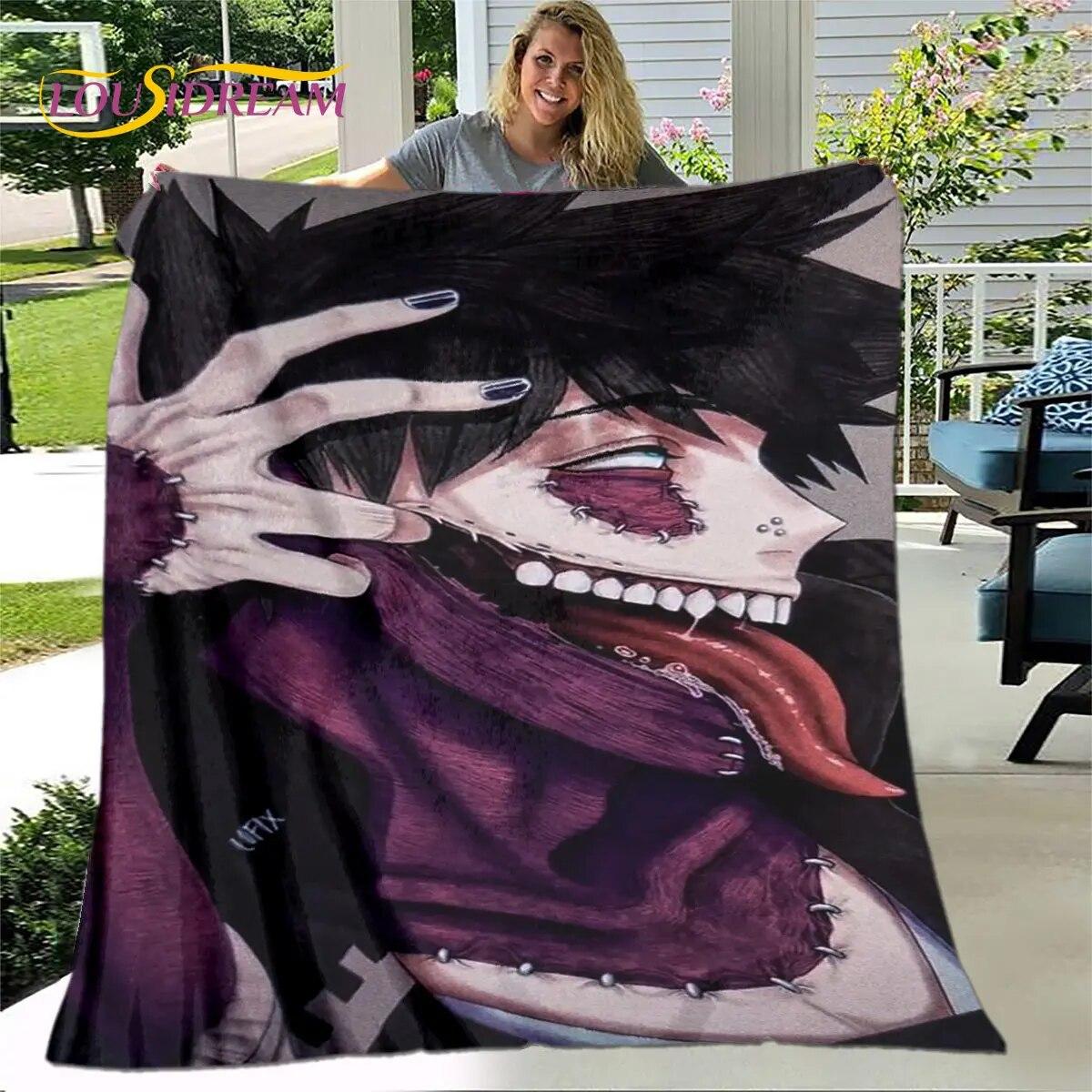 

Мягкое плюшевое одеяло My Hero Academia с героями мультфильмов, фланелевое одеяло для гостиной, спальни, кровати, дивана, чехол для пикника 75x100cm (30x40inch)