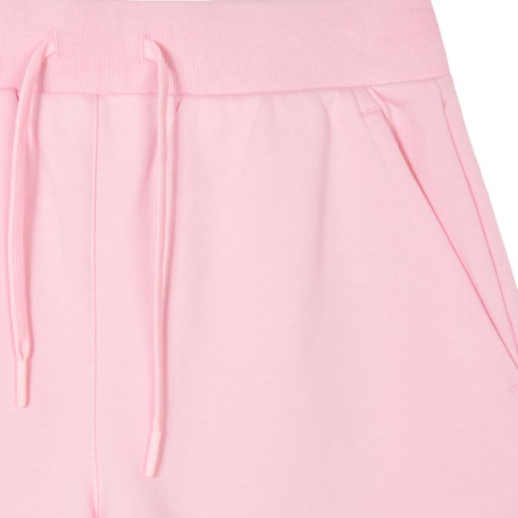 New MLB SS23 Heart Series Cleveland Indians Casual Shorts Women's Light Pink 3FSPH0143-45PKL