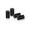 Car Wheel Tire Valve Caps Tyre Stem Cover Bolt-In Accessories For SEAT Cupra FR Ibiza Leon Arona Ateca Toledo E-Racer Formentor
