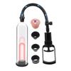 YH Penis Manual Vacuum Male Massage Includes 3 Replacement Heads Pump, Suction, Pump, Lightweight, Portable, [Adult]