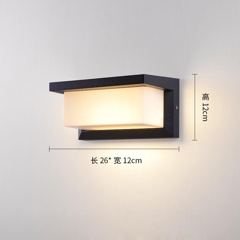 Solární nástěnná lampa Moderní zahradní chodba Venkovní nástěnná světla Terasa Lidské tělo Indukce IP54 Indukční Vodotěsné nástěnné osvětlení