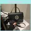 Letter Shoulder Print Bag Women Small Bag With Flap Closure For Daily Casual Use