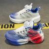 2025 New Summer Boys Shoes Children's Sports Shoes Primary School Students Lightweight Professional Carbon Plate Red Rabbit Running Shoes
