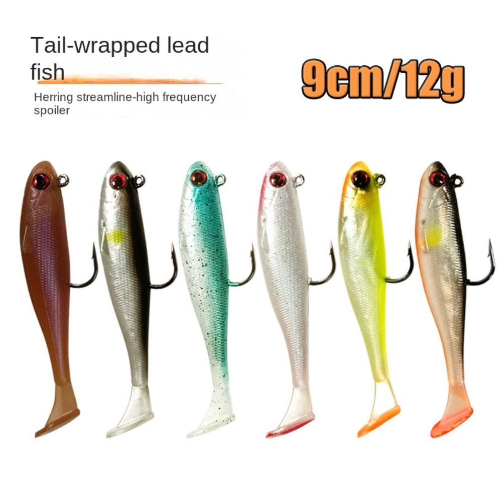 

Dark Sleeper SwimBait 9cm/12g Soft Plastic Bait 2024 Minnow Lure