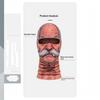 Funny Realistic Face Ski Mask,Old Man Ski Mask Funny Realistic Face ,Novelty Winter Face Cover For Skiing Parties