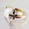 Purple Gold 'Butterfly Light' Ring