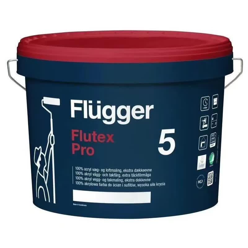 Flügger Eggshell Finish Interior Wall Paint