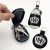 Metal Hook Car Key Case Crystal Rhinestone Keychain Accessories  Key Storage Solution