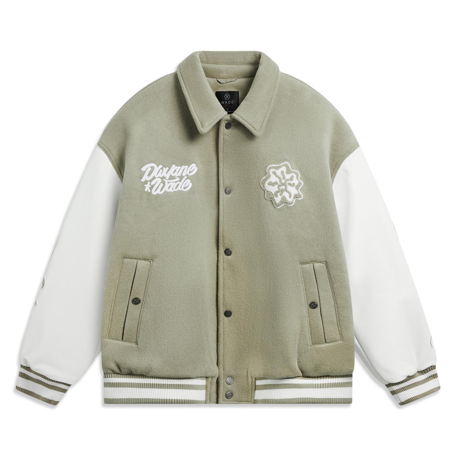 

Li-Ning Куртка хлопковая мужская Wade Series Color Block с надписью на спине, с длинным рукавом, AJMV287-3 M