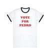 Vote for Pedro Classic Ringer T-Shirt Napoleon Dynamite 3D Full Printed Mesh Jersey Fashion Streetwear Breathable Causal Unisex