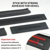 Door Sill Guard 4 PCS Set Ford Bronco Door Entry Guards Accessory, Anti Scratch Door Sill Protector Compatible For Ford Bronco 4 Door -2025 (Not For
