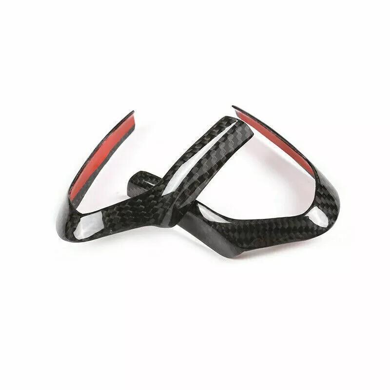 For BMW F80 F82 M3 M4 Car Accessories Carbon Fiber Steering Wheel Button Trim