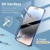 4Pcs Full Cover Tempered Glass For iPhone 15 14 13 12 11 Pro Max Screen Protector For iPhone X XR XS Max 12 13 Mini 14 Plus Glass
