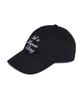 Aimnaseohyumeonbiing New Basic Script Cap - Black