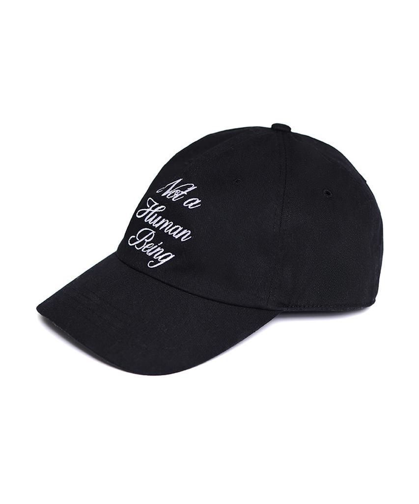 Aimnaseohyumeonbiing New Basic Script Cap - Black