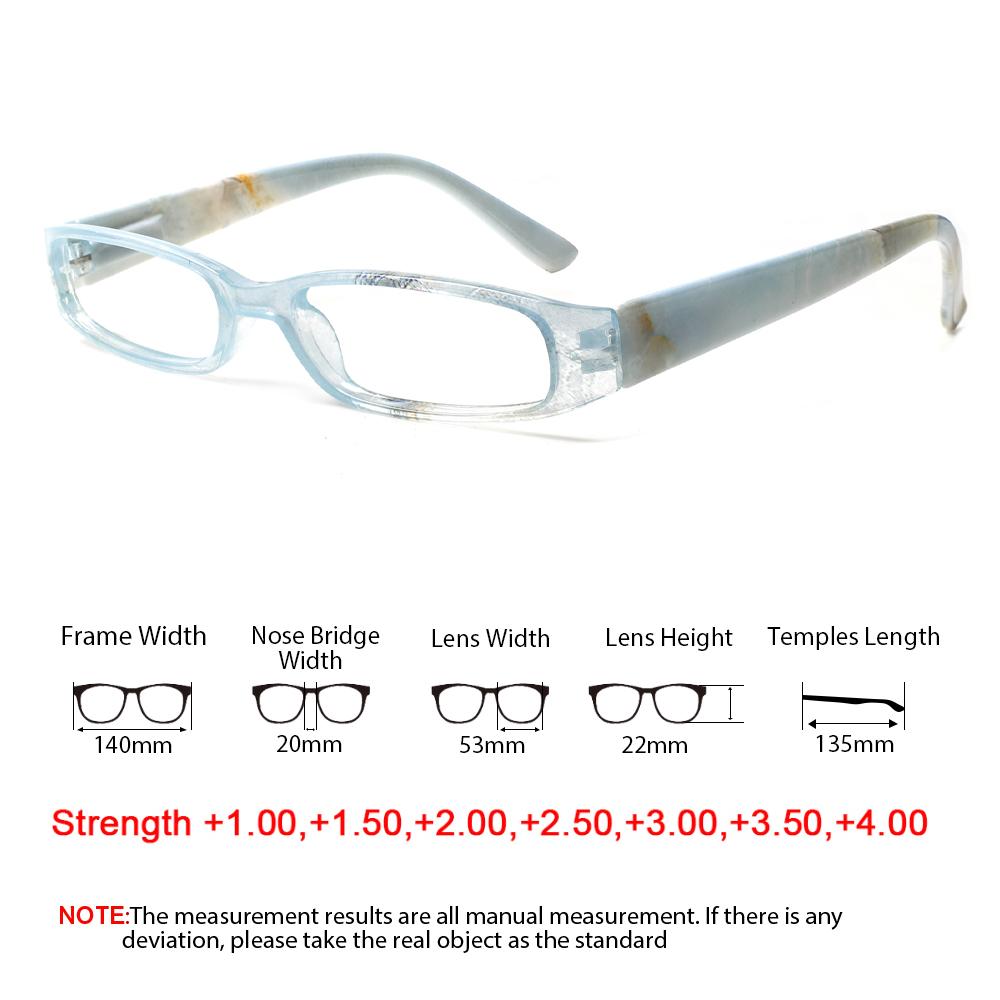 TUREZING Spring Hinge Reading Glasses for Women Men Chinese Style HD Lenses Lightweight Comfortable