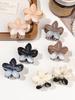 Nonslip Matte Flower Hair Claw Clips for Women Thick Thin Hair,Aesthetic Plumeria Hawaiian Accessories for Holiday Gifts