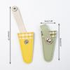 PU Leather Scissors Sleeve Scissors Protect Cover Color Lattice Scissors Sheath
