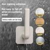 1Pcs Storage Rack Self-adhesive Wall Mounted Hook Towel Holder Tissue Hanger Paper Roll Rack