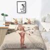 Bikini Duvet Cover 3D Printing Bedding Set Creative Home Textiles Microfiber Bed Cover Man Woman King Size Bed Spread