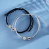 Romantic Heart - Braided Bracelet Set for Couples: 2 - Piece Expression of Affection: A Symbol of Love