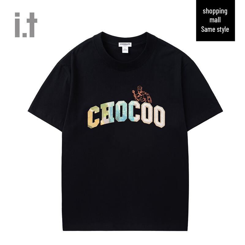 CHOCOOLATEi.t Cleanfit Gradient Cotton Short Sleeve T-Shirt