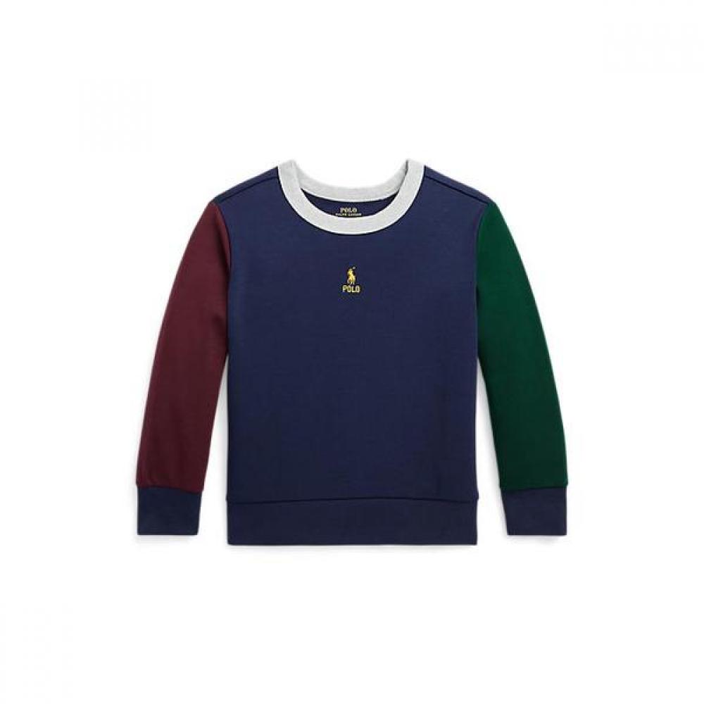 Polo Kids Colorblock Double Knit Sweatshirt Boys 2 7 Cwpoknib8020852999 2