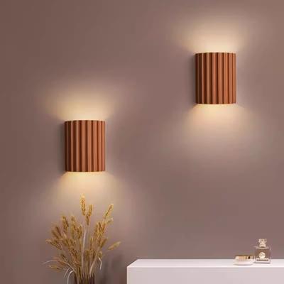 New Transform Your Home Decor with This Stylish, Modern LED Nordic Resin Wall Lamp for Your Bedroom. Enhance Your Space with Sop