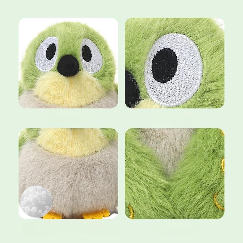 11cm Cartoon Funny Insect Series Plush Toys Soft Cute Jungle Bird Stuffed Animals Perfect Birthday Gifts for Kids Girls or Boys