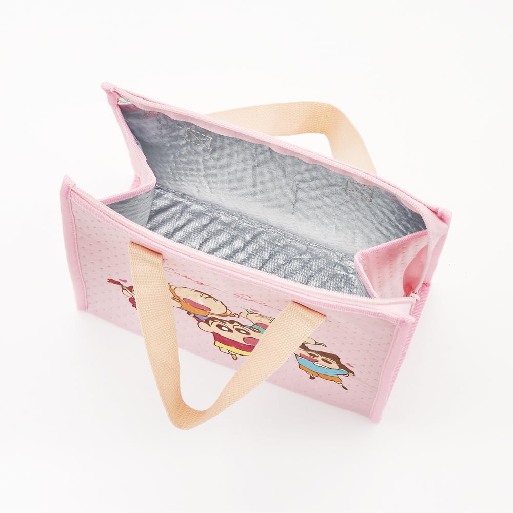 Skater Lunch Bag, Nonwoven Fabric, Insulated, 26.5 X 27cm, Crayon Shin-chan, 24, FBC1-A