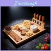 Keuken Kaasplank Set Met Houten Kaasmessen Voor Thuis Entertainment En Voedselbereiding