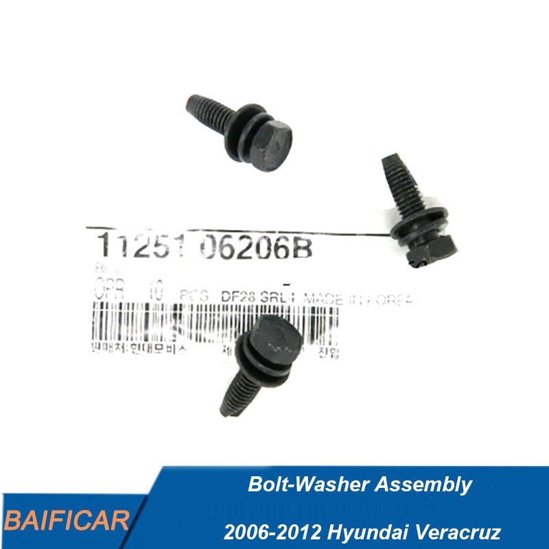Бренд Baificar Новый 3 шт. Болт с шайбой 1125106206B Для Hyundai Veracruz 2006-2012 3PCS