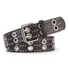 Luxury Design Rivet Belt Retro Punk Waistband Business Waist Belt  Paired with Skirts Jeans