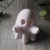 M-Modern-Ghost Statue, White Resin Garden Ghost Sculpture Halloween Decorations, Ghost Figurines For Home Room Desk Garden Yard