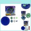 Alloy Material Burst Gyro Battle Disk Set Dual Player Handle Launcher Competitive Disk Set 168-7