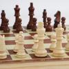 Magnetic Foldable Chess Set High Grade Wooden Chess Game Board Large/Small Size Strategic Thinking Folding Board Game for Party