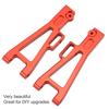 2pcs RC Suspension Arm Aluminum Alloy   Upgrade Front and Rear Lower Swing Arm for JLB 1Celsius10 Truck