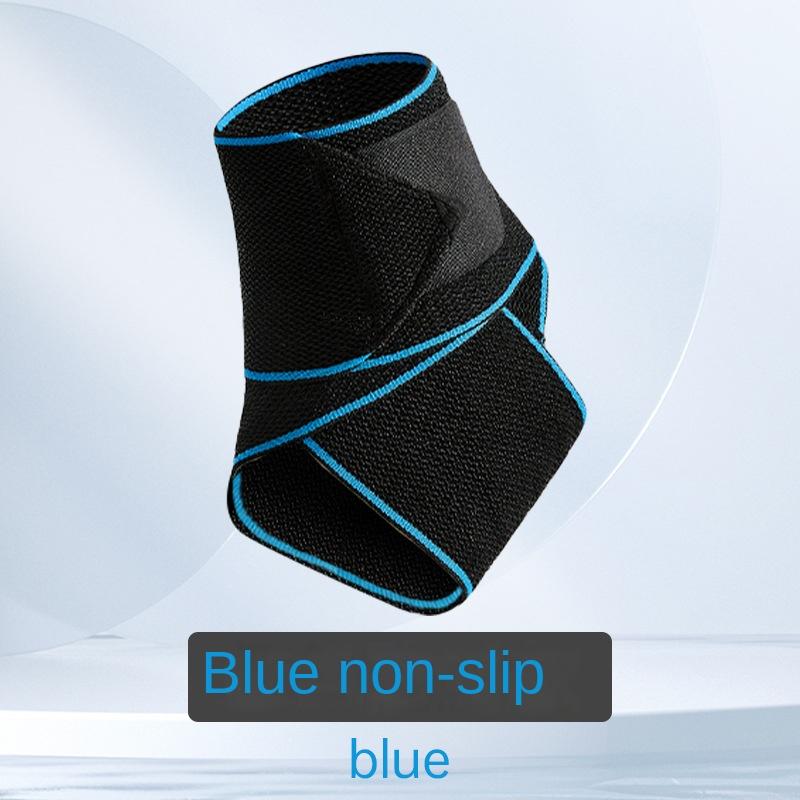 Curea de gleznă unică, anti-alunecare, respirabilă și rezistentă la entorsă, înfășurată în jurul gleznei. Protecție pentru fotbal, alergare, badminton, baschet, pentru picioare.